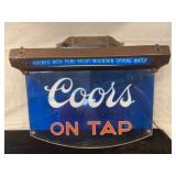 Vintage Hanging Coors Lighted Sign