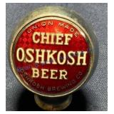 Early Chief Oshkosh Beer Tap Handle
