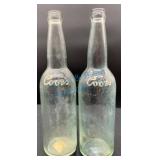 Embossed Early Coors Bottles