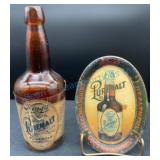 King's Puremalt Bottle and Advertising Tip Tray