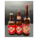 Three 1951 Tivoli Beer Bottle Varieties