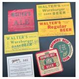 Walter's Brewery Labels