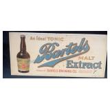 Prohibition-Era Bartels Malt Extract Sign