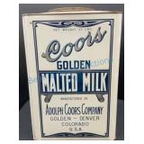 Coors Golden Malted Milk 25-Pound Tin