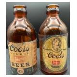 Coors IRTP 8 oz Stubbies: Pilsner & Export Lager