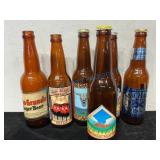 6 New Mexico Beer Bottles