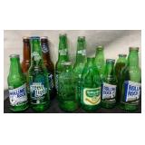 12 Vintage Rolling Rock Bottles