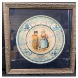 1906 Tivoli Union Brewing Calendar Plate