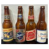 4 Illinois Brewery Beer Bottles