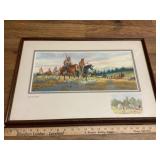 Framed Print Titled 'On the Move'