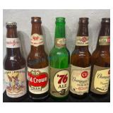 5 Indiana Brewery Beer Bottles Collection