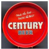 Century Beer Metal Advertising Tray