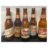 Five Texas Brewery Beer Bottles IRTP Collection
