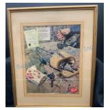 Framed Tivoli Advertisement, 15 x 18