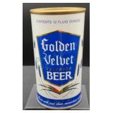 Golden Velvet Beer Flat Top Can (Tivoli Brewing Co