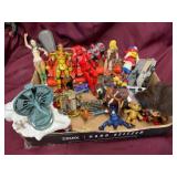 Group Lot of Mixed Action Figures