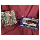 Matrix Action Figure and Maisto Car Lot