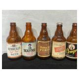 5 Pennsylvania Brewery Steiny Beer Bottles