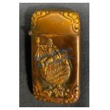 John Hauck Brewing Co. Brass Match Safe