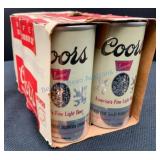NOS Coors 7oz Six-Pack in Original Carton