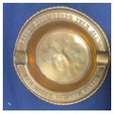 Hamms Beer Brass Advertising Ashtray