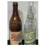 2 Early Wisconsin Beer Bottles