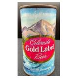Early Flat Top Colorado Gold Label Beer Can
