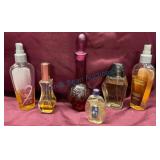 Six Perfume Bottles