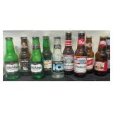 10 Vintage Pony Beer Bottles