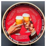 Early Greenbelt Beer Advertising Tray