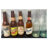 6 Michigan Brewery Beer Bottles