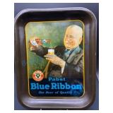 Pabst Blue Ribbon Beer Tray