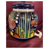 Hand-Painted Ceramic Water Dispenser