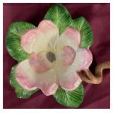 Four Fitz and Floyd Floral Dishes