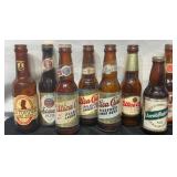 8 Vintage Pony Beer Bottles