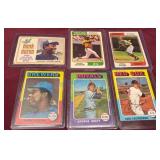 Six Hall of Fame Baseball Cards