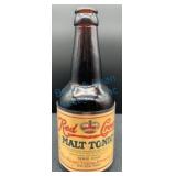 Red Crown Malt Tonic Bottle by Miami Valley Brewin