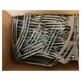 Box Containing Assorted Train Tracks