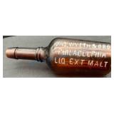 Early Medicinal Malt Extract Bottle