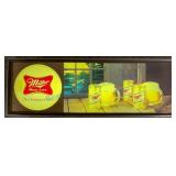 Lighted Miller High Life Beer Sign