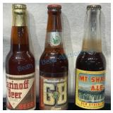 3 California IRTP Beer Bottles