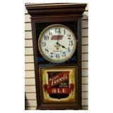 Antique Regulator Clock with Tivoli Tribute