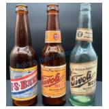 Three Tivoli, Union Co. Beer Bottles, IRTP