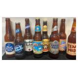 8 Texas Brewery Beer Bottles