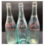 Three Early Neef'S Beer Bottles