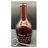 Prima Tonic Bottle with Advertising Opener