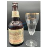 Bottle and Glass Set Featuring Prima Tonic Brandin
