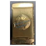 Early Schlitz Match Safe with Cigar Cutter