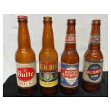 4 Montana Brewing Companies Beer Bottles