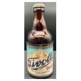 Early Tivoli Label Steinie Bottle With Cap